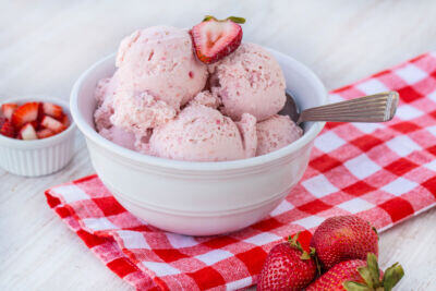 strawberry banana ice cream